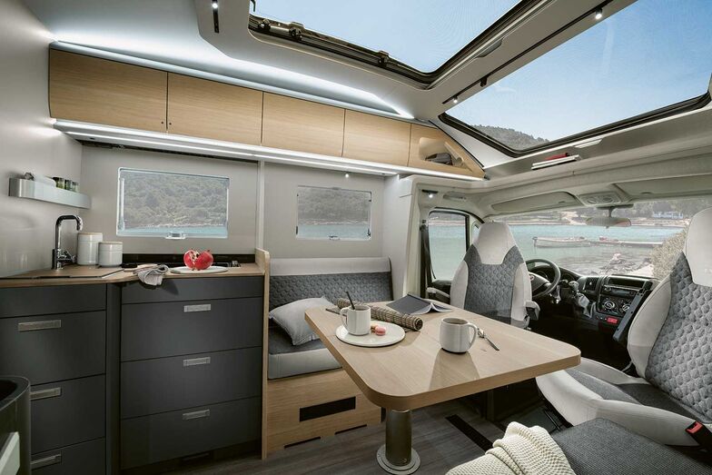 Le lanterneau du Coral apporte beaucoup de luminosité.