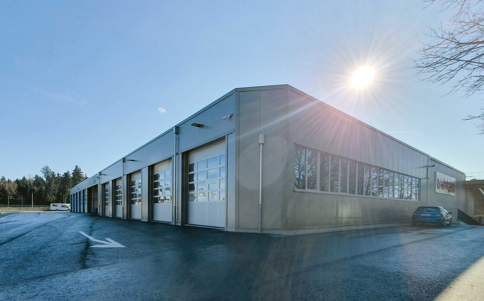 A Hindelbank, le nouveau bâtiment permet de doubler les capacités du service à la clientèle.