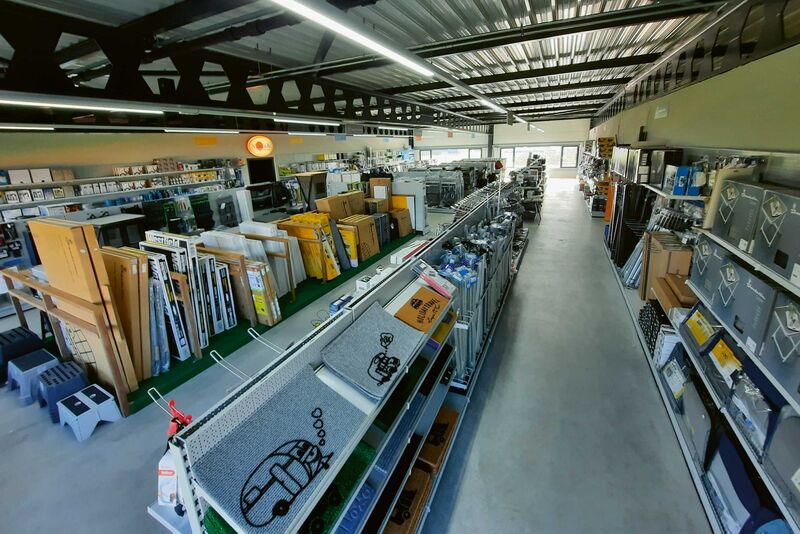 La boutique propose une large gamme d'accessoires et de pièces détachées d'origine.