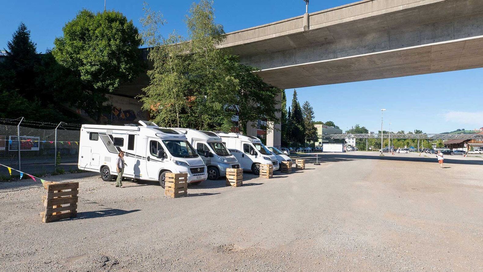 Non loin de la gare St. Fiden et du centre-ville, un nouveau test est désormais lancé.