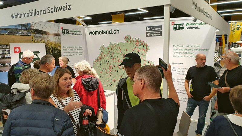 Cette année encore, Au pays du camping-car sera présent au Suisse Caravan Salon, au hall 1.2.