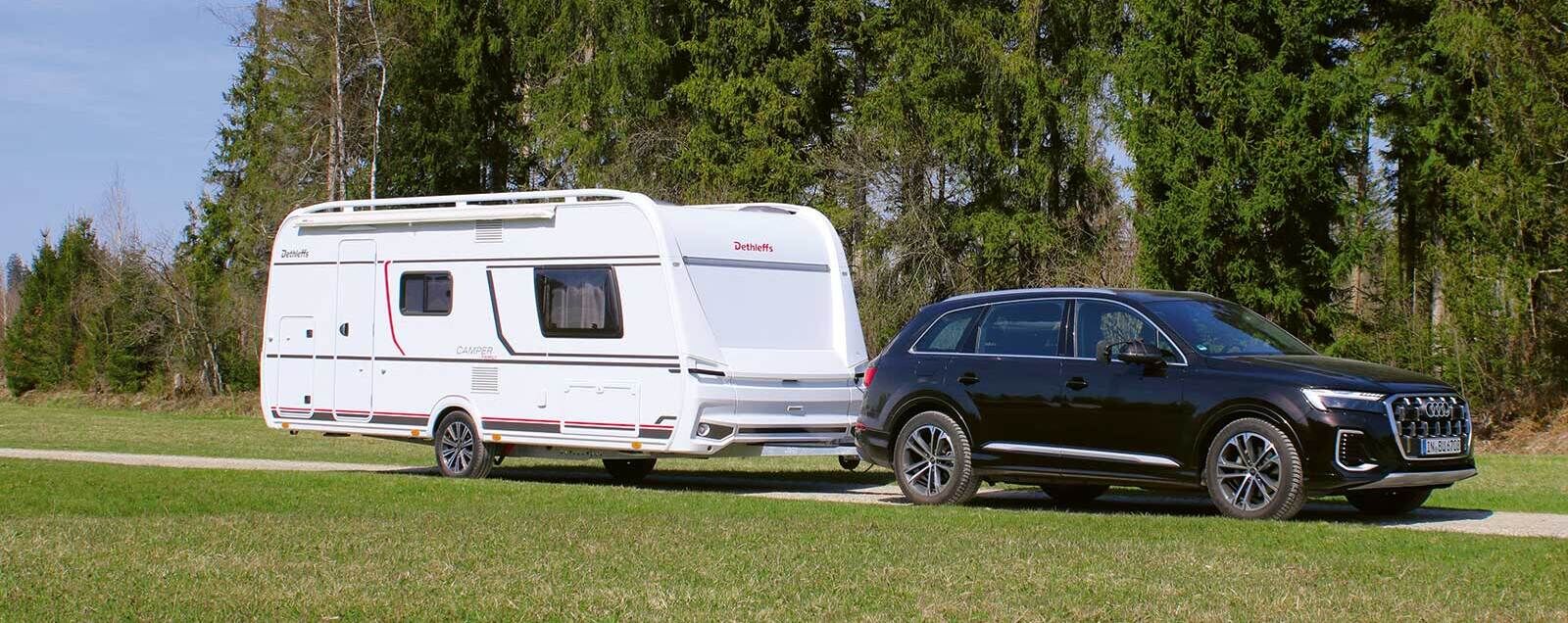 Avec les éléments de style automobile issus du pack Styling notamment, le Camper 530 FSK semble avoir été moulé en un seul bloc.