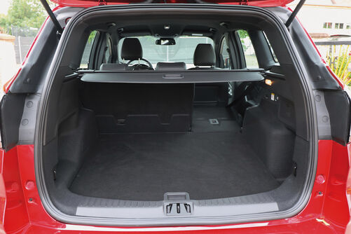 Générosité : en rabattant la banquette arrière, le volume de chargement  peut monter à 1653 litres.