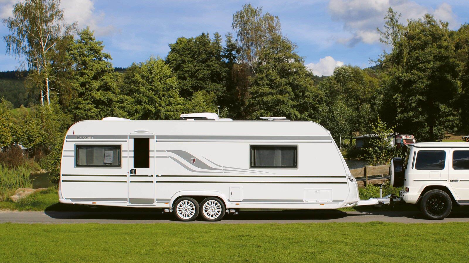 La dernière génération du Puccini 650 DF présente une allure reconnaissable entre mille.