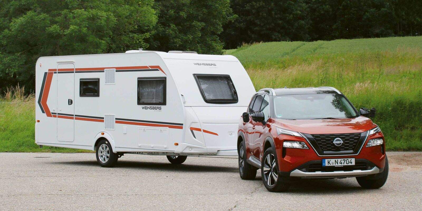 Der Caraone 480 QDK Edition Hot erhält durch die farbigen Design-Applikationen und den schicken Alufelgen einen markanten Auftritt.