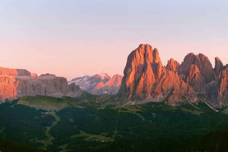 Le massif montagneux des Dolomites est emblématique de la partie orientale du Tyrol du Sud.