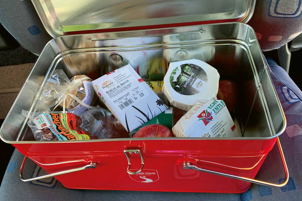 Ma snack box pour les spécialités régionales.