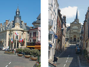 L’idyllique Trouville est une ancienne station balnéaire longtemps fréquentée par les touristes anglais.