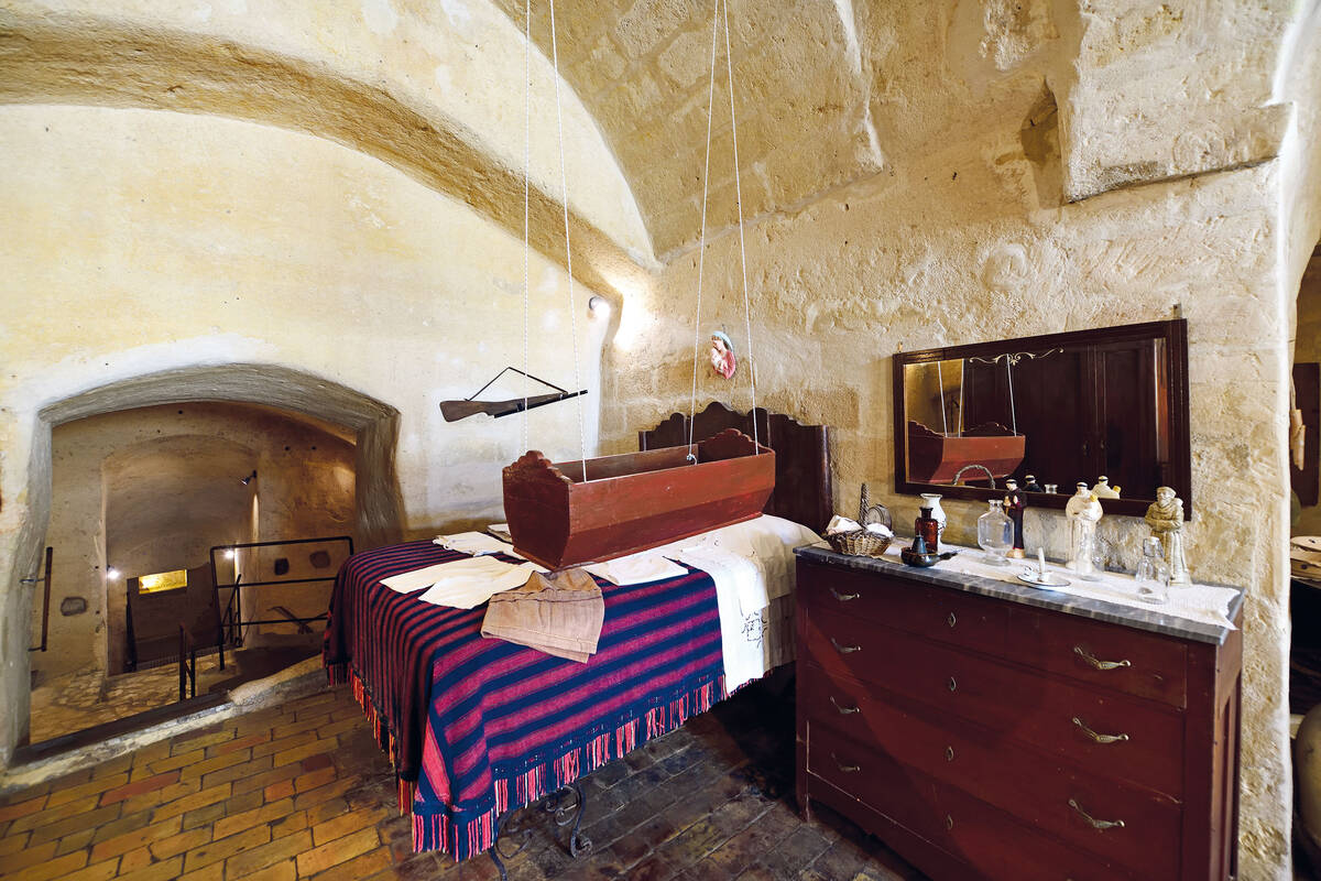 In der Casa Grotta sehen wir, dass so manche Wohnhöhle durchaus Charme hatte und auch stilvoll eingerichtet werden konnte.