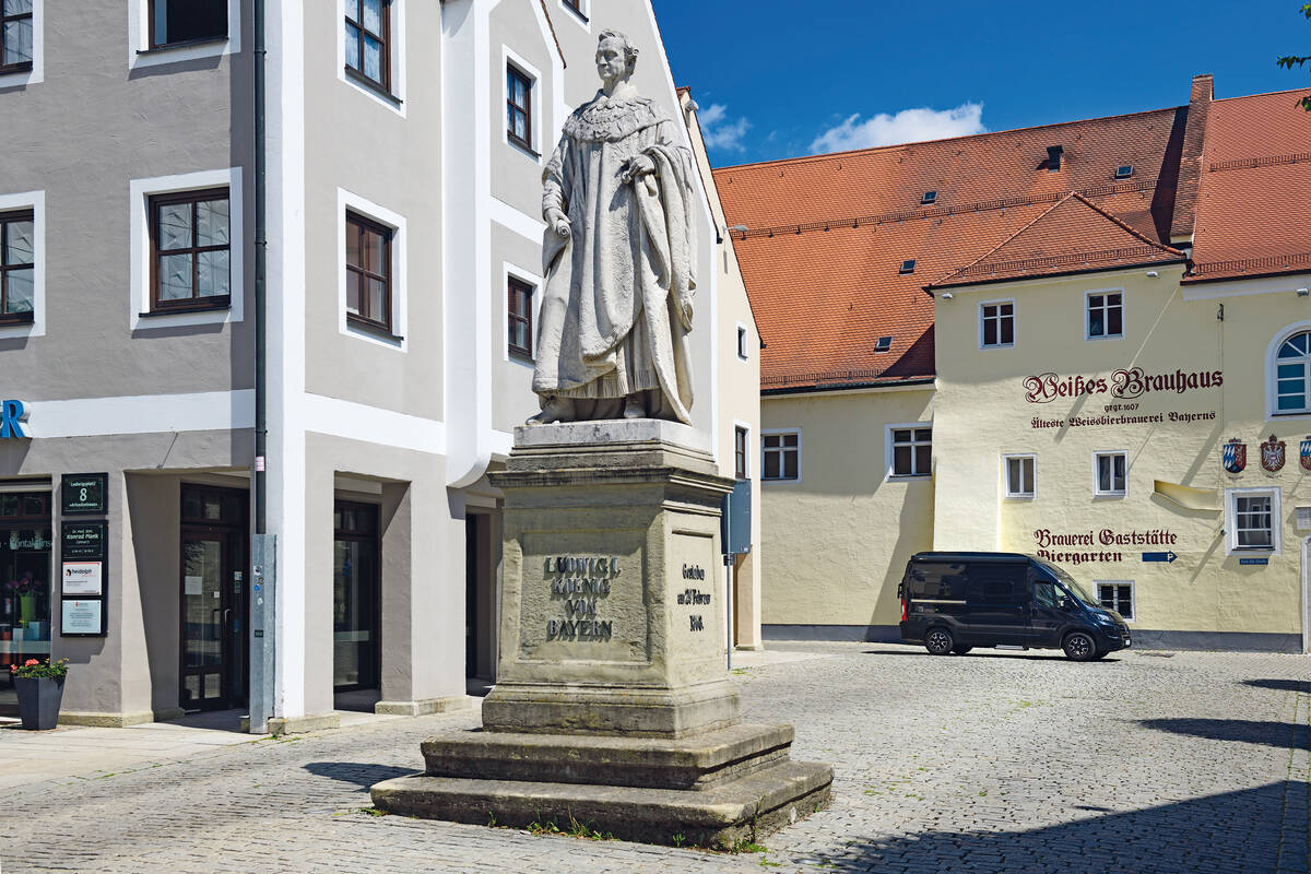 Das Weisse Bräuhaus in Kelheim ist die älteste Weissbierbrauerei Bayerns.