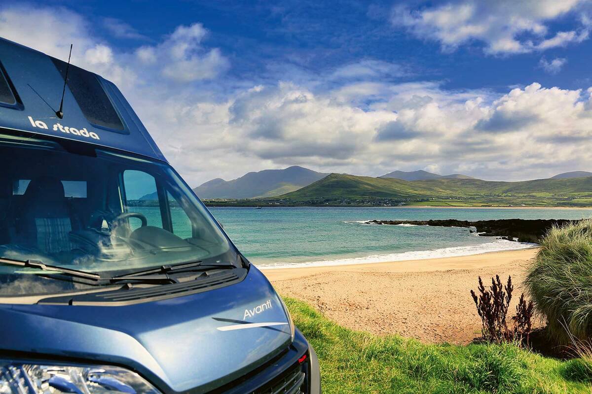 Les plages offrent un espace infini pendant le voyage en Irlande.