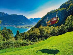 Das Seilbahn-Eldorado Uri begeistert mit 36 teils aussergewöhnlichen Seilbahnen wie Twärrüti–Buggialp, Bolzbach–Bodmi, Wissig–Furggelen und Witterschwanden–Eggenbergli.