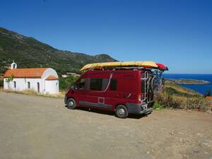 Sur le trajet menant au cap Malée.