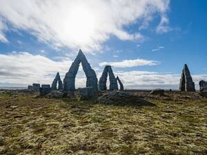The Arctic Henge in Raufahöfn, ganz im Nordosten des Landes.