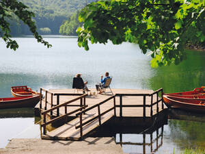 Der Biogradsko Jezero ist ein Gletscherrandsee auf einer Höhe von 1094 m am Ende der Hauptzufahrtsstrasse in den Nationalpark Biogradska Gora.