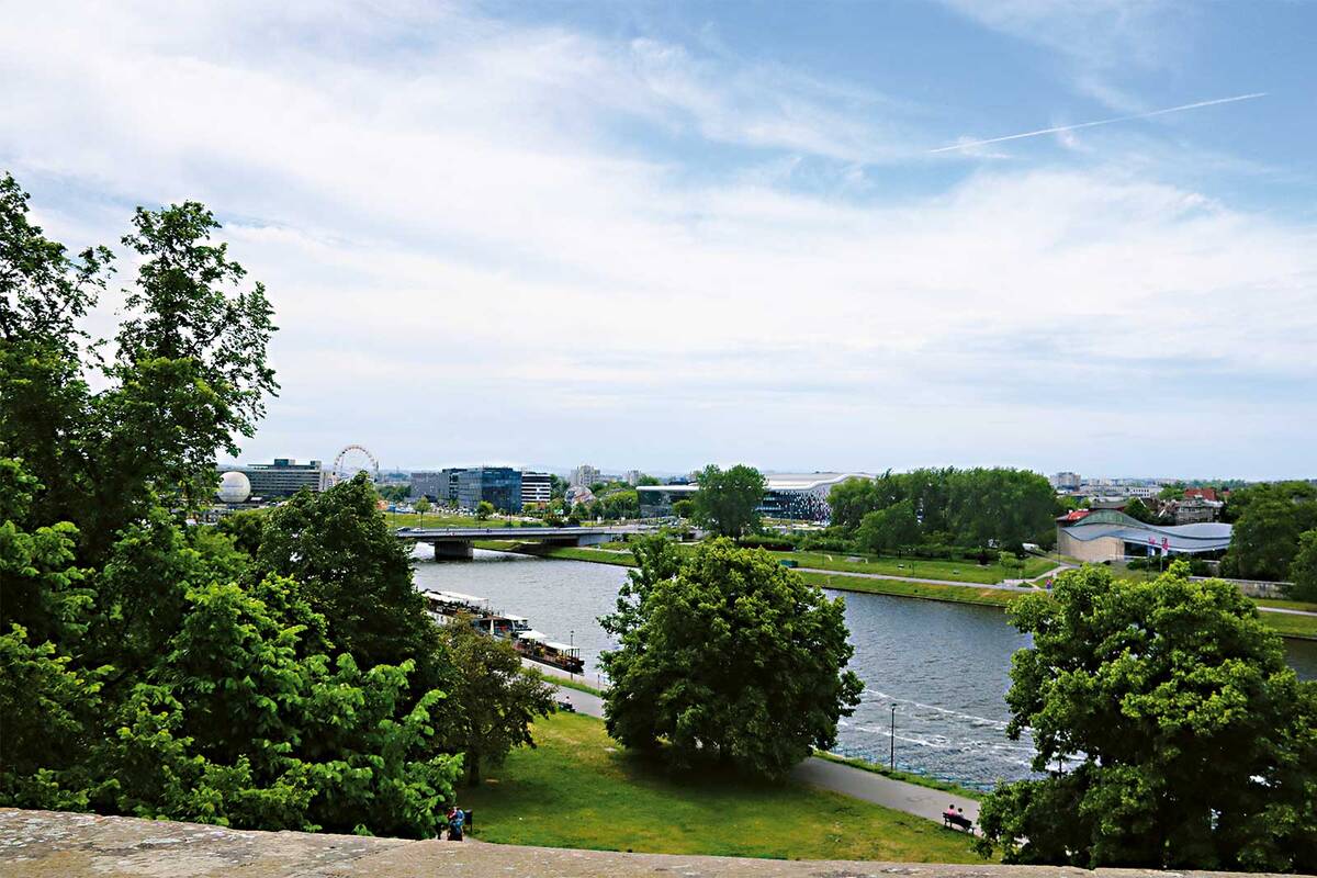 La Vistule coule de Cracovie à Dantzick et nous accompagne sur une grande partie du voyage.