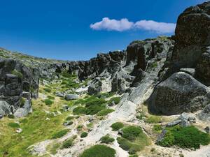 Gletscher formten in der letzten Eiszeit das Zêzere-Tal.