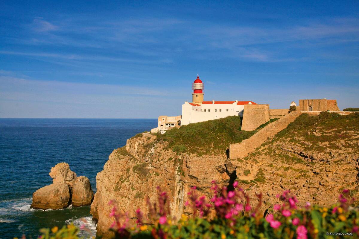 Markantes Ziel: Kap Vicente mit seinem Leuchtturm.