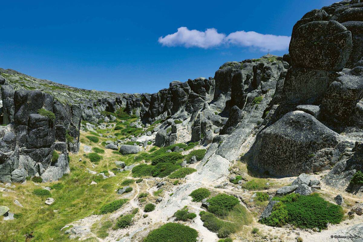 Les glaciers ont formé la vallée du Zêzere lors de la dernière période glaciaire.