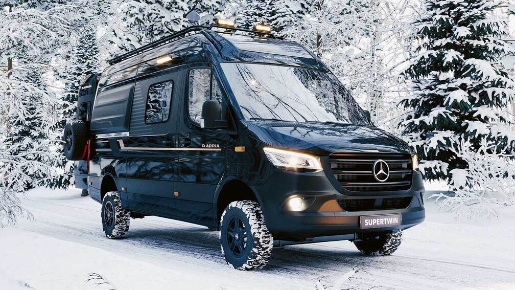 Adria Supertwin 4x4 : Le 4x4 basé sur Mercedes-Benz