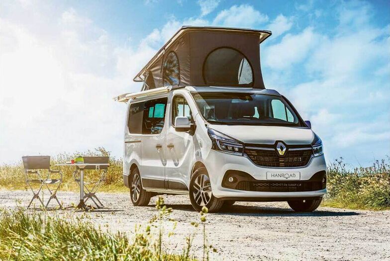 Le véhicule de base : un Renault Trafic.