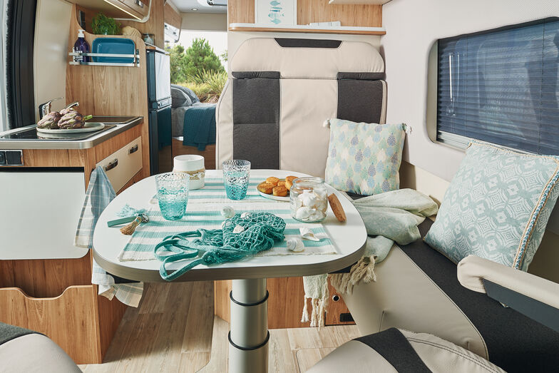 Le van V630G de Bantam se distingue par son salon spacieux.