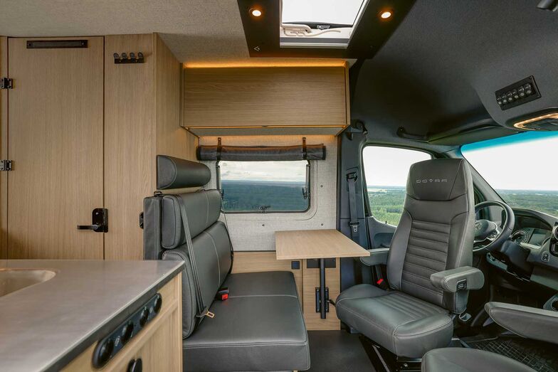 La solution lounge classique de l’équipement de série.