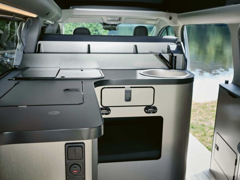 Dans les modèles Nugget de Ford, la cuisine se trouve à l’arrière.