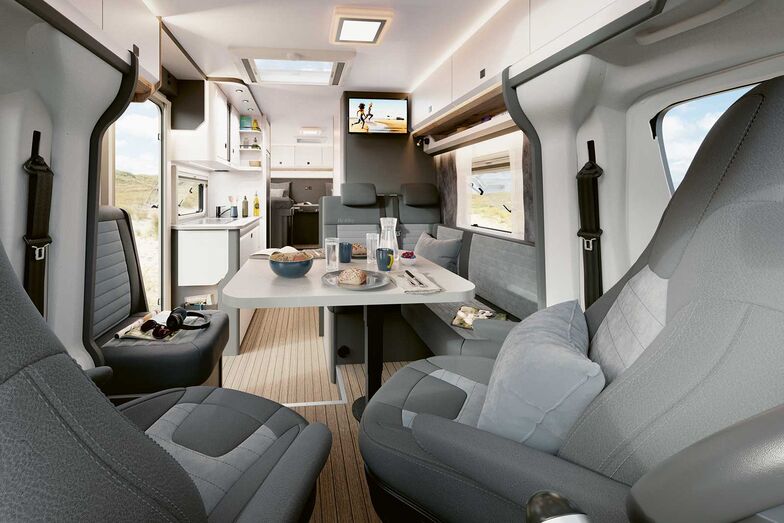 Vue à travers le nouveau profilé Hobby.