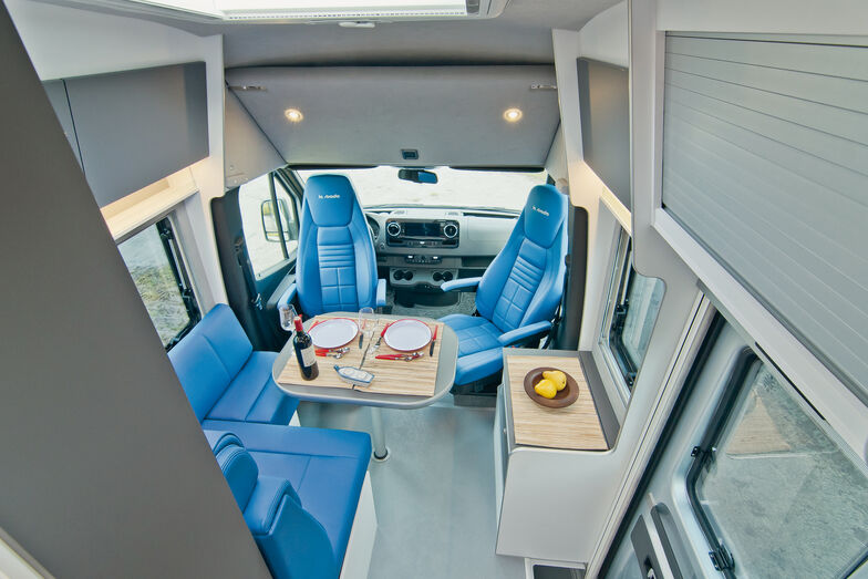 La pièce à vivre du nouveau Nova de La Strada.