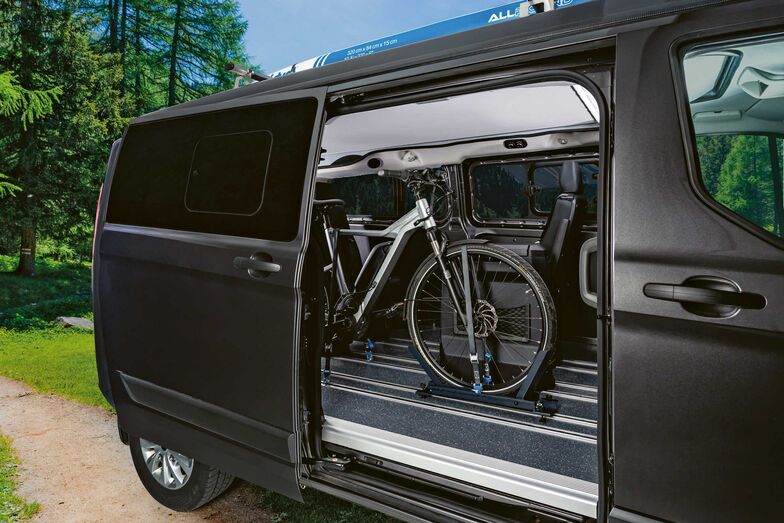 Il est également possible de fixer des appareils de sport grâce à différents points d’ancrage au sol.