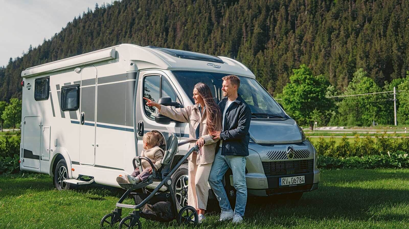 Les nouveaux plans d'aménagement de Carado, comme celui du V347, allient dimensions compactes et fonctionnalité intelligente.