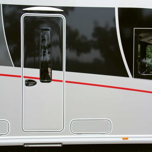 Seule la porte dispose encore d’une poignée.