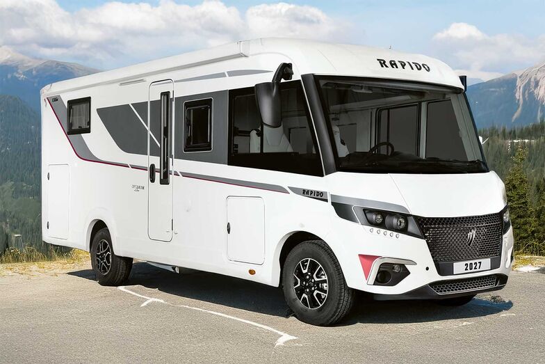 Avec une largeur de seulement 2,17 m, le Rapido C66i est très maniable et fin, sans impression d’être à l’étroit à l’intérieur.
