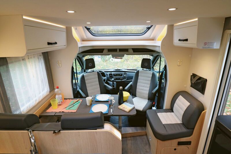 L’aménagement moderne du T 680 Adventure Edition confère immédiatement une grande sensation de bien-être.