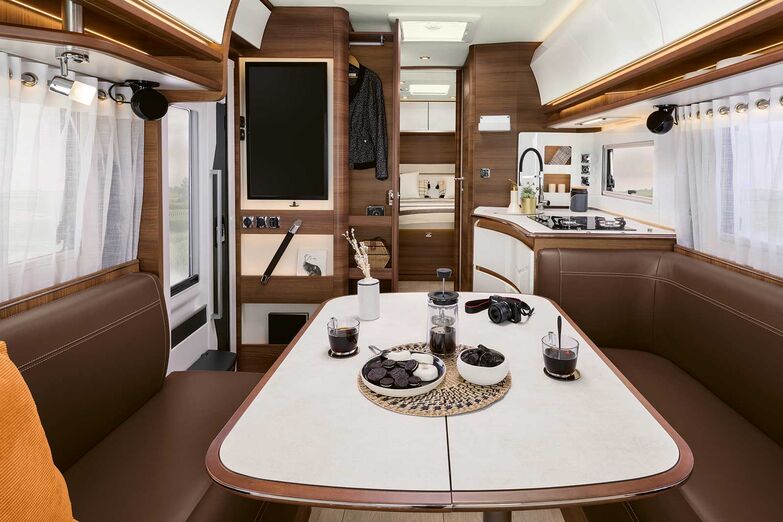 Rapido intérieur de camping-car