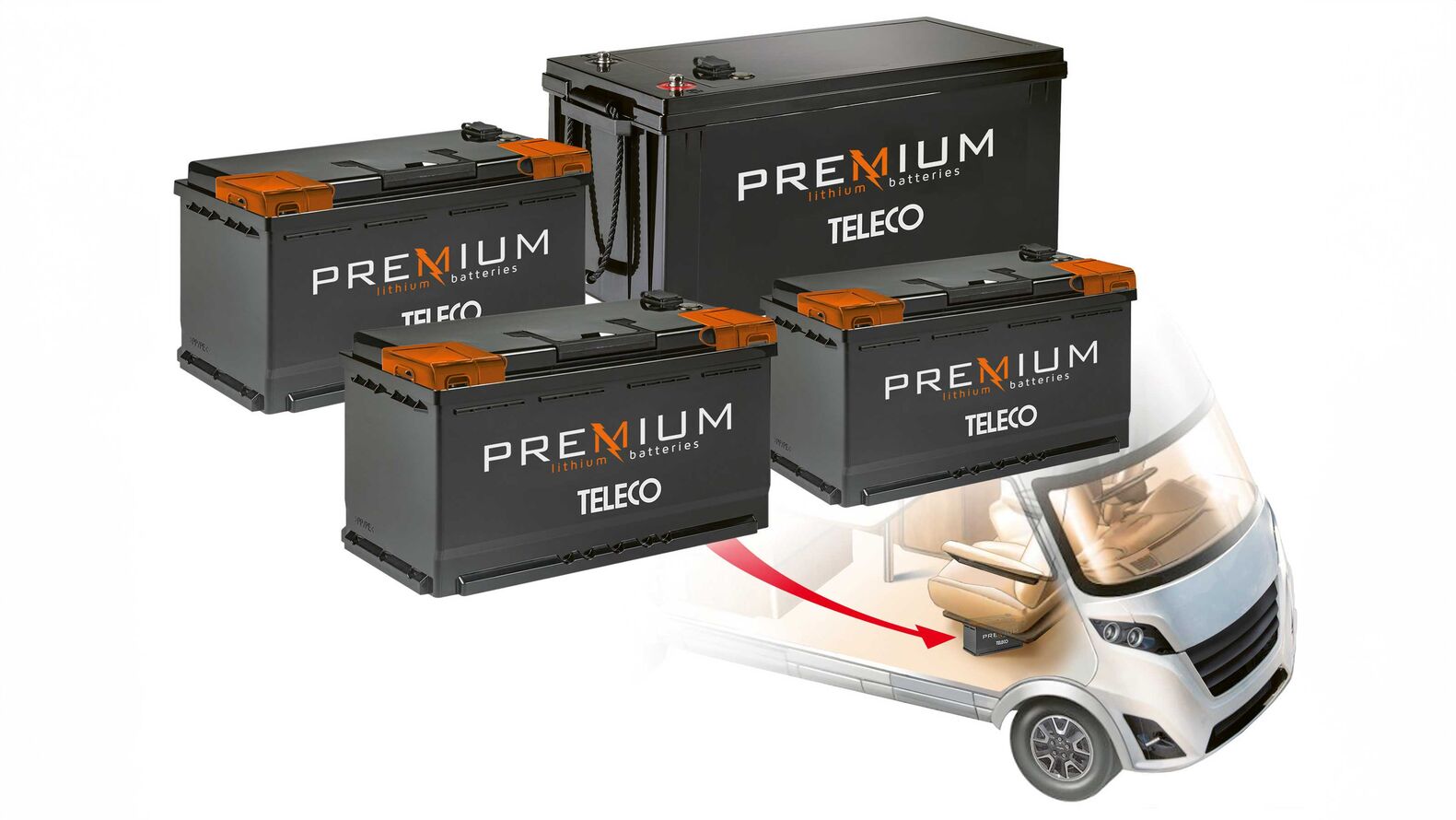 Énergie suffisante, recharge rapide, importante capacité de recharge, poids réduit : les nouvelles batteries TLI Premium de Teleco.