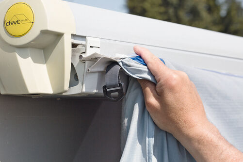 L’Air-In est synonyme de poids léger, de petites dimensions repliées et de montage rapide.